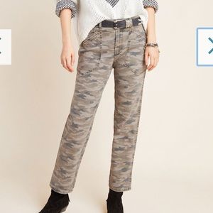 Anthropologie Camo Pants